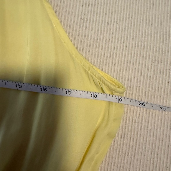 DO+BE Yellow Ruched Ruffled Halter Sundress - Picture 4 of 7